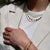 Stainless steel gouden sieraden 