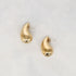 Teardrop Medium Earrings GLD 