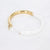 Mirren White Bangle