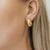 Teardrop Extra Small Earrings GLD