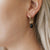 Amey Black Earrings