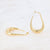 Chunky Oval Hoops