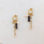 Fenna Black Earrings