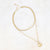 Cleo Layered Necklace GLD