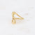 Daphne Hammered Ring
