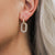 Elore White Earrings