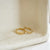 Stainless steel gouden ringen 