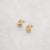 Teardrop Extra Small Earrings GLD