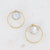 Ziva Pearl Earrings GLD