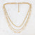Amalfi Layered Necklace GLD