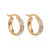 Crystal Hoops XS – Stainless S