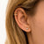Double Zirconia Ear Cuff in Oor