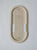 Nom Wandhanger - The Oval Line Ecru Maat L