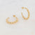 Kaylin Medium Earrings GLD
