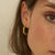 Croco Hectogram Hoops